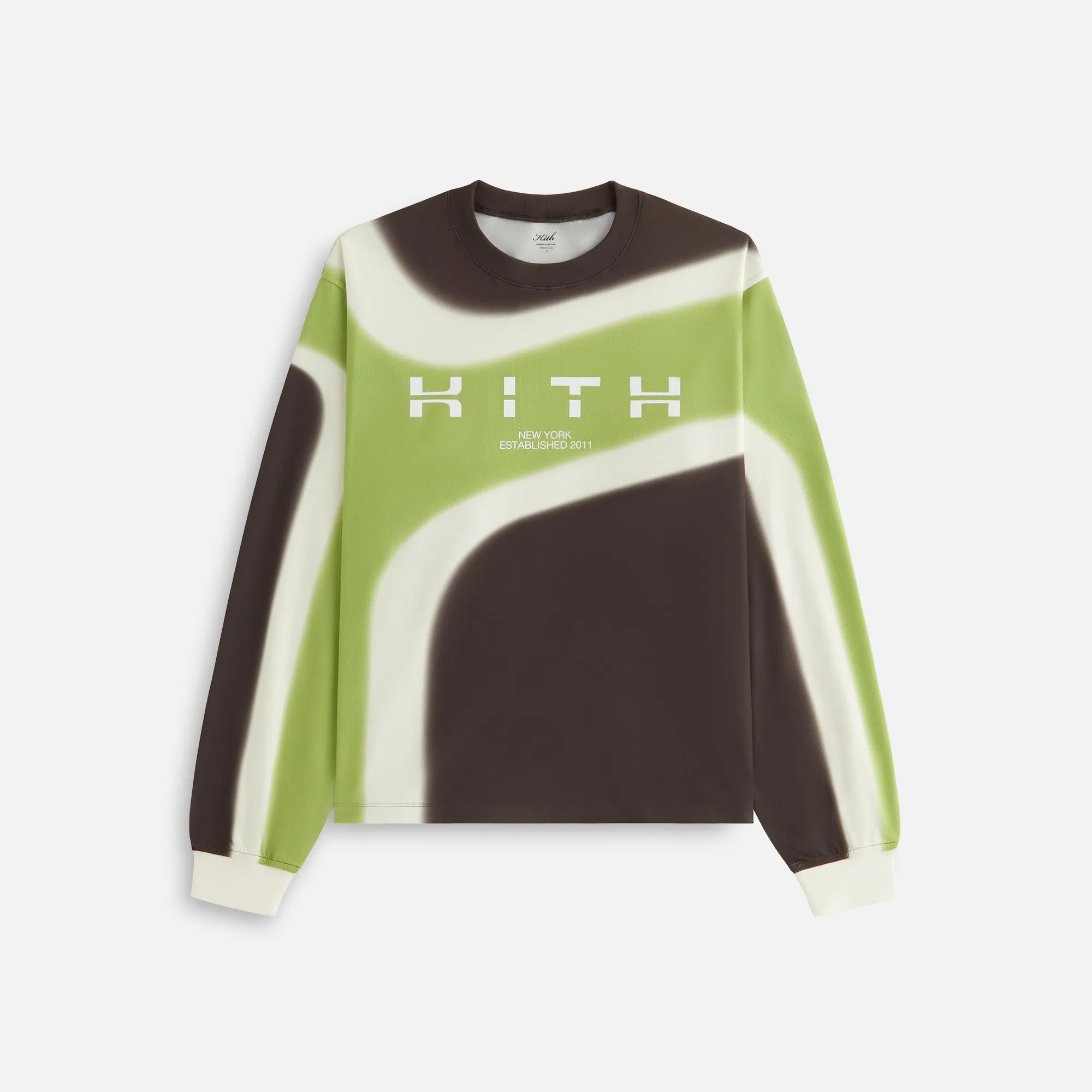 Kith Women Aerosol Ridley Tech Long Sleeve - Pistachio sold by Kith