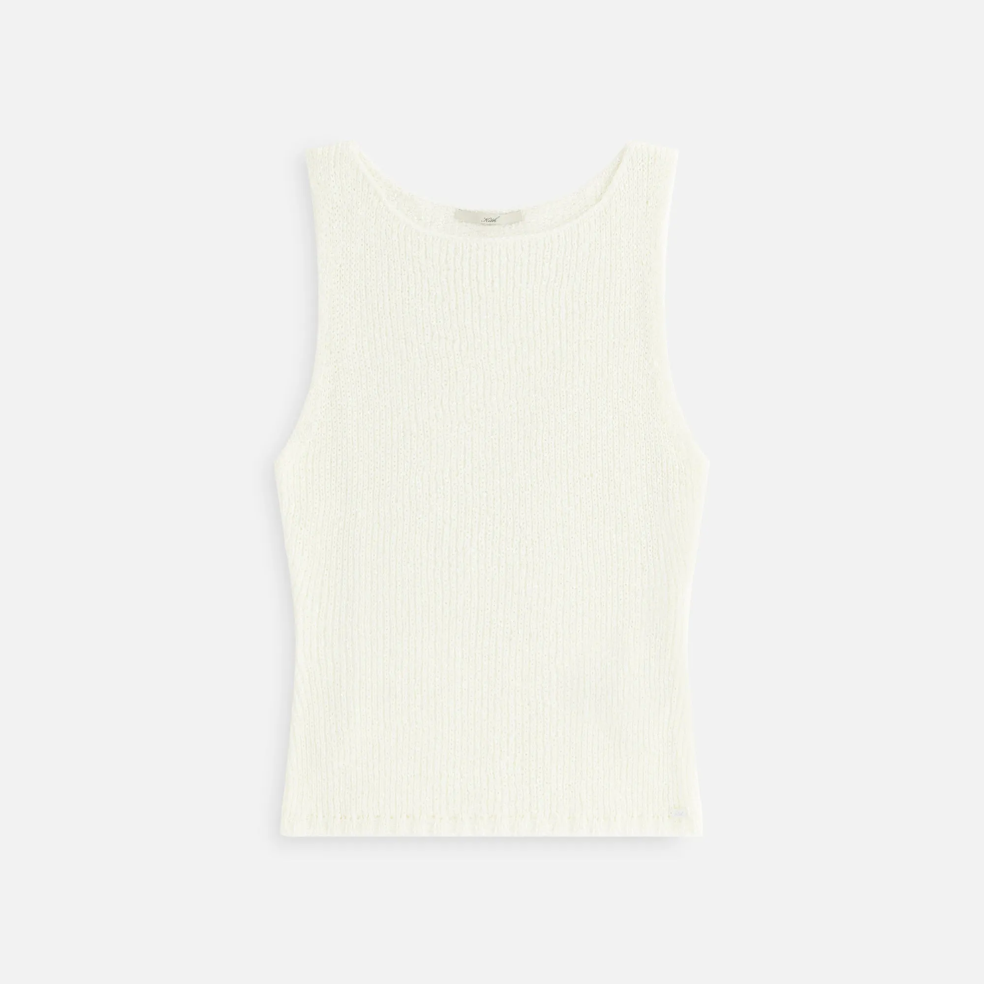 Kith Women Lilith Sequin Shell Tank - White sold by Kith
