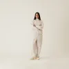 Kith Women Azariah Check Track Jacket- White sold by Kith