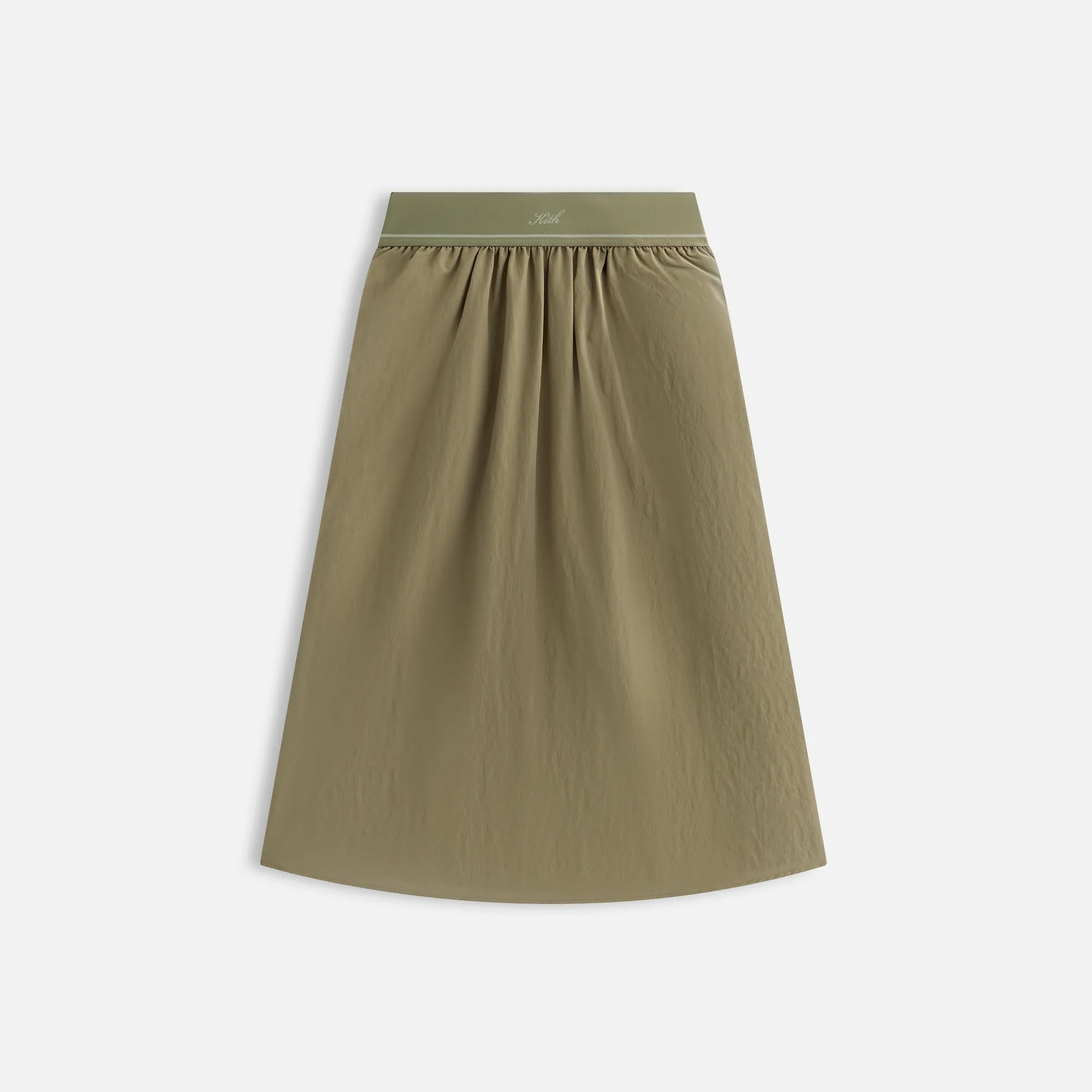 Kith Women Nadine Nylon Maxi Skirt - Canopy sold by Kith