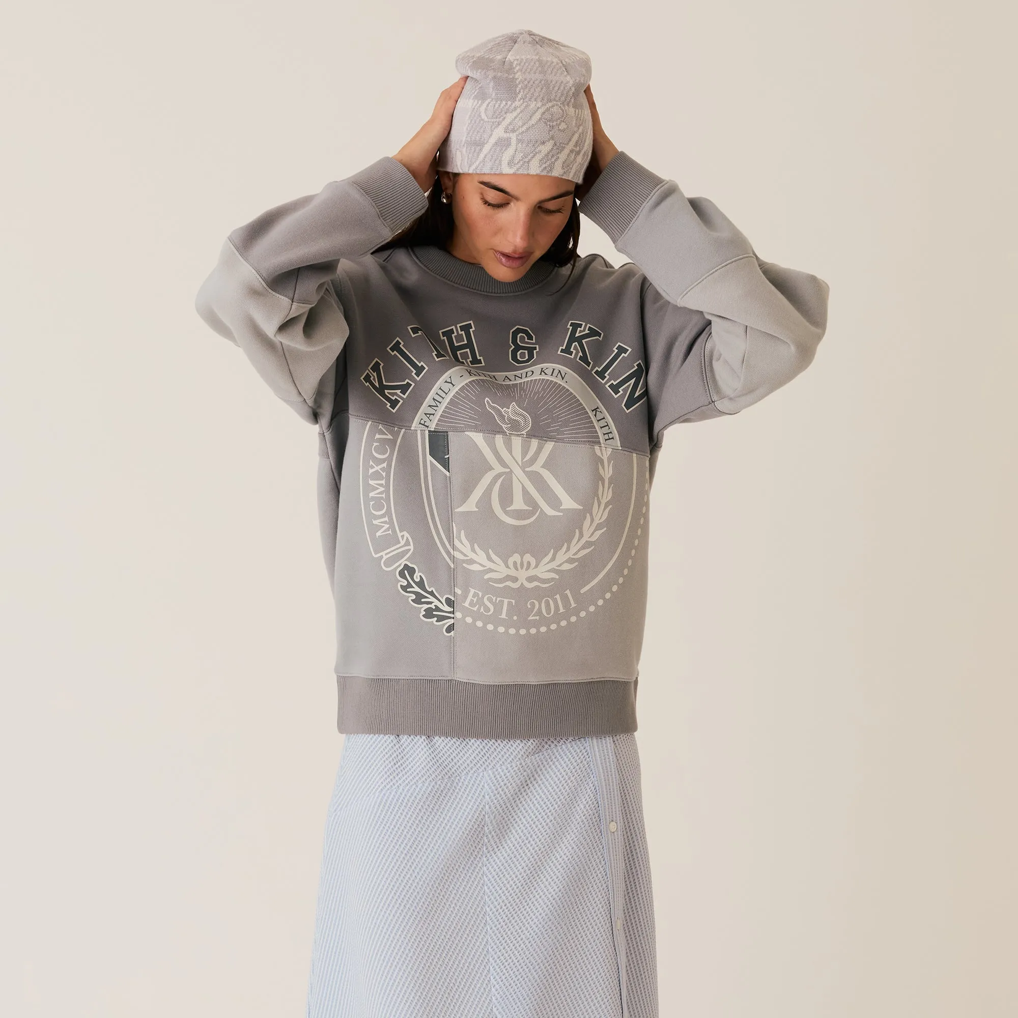 Kith Women Ashwin Patchwork Crewneck - Statue sold by Kith product image thumbnail 2