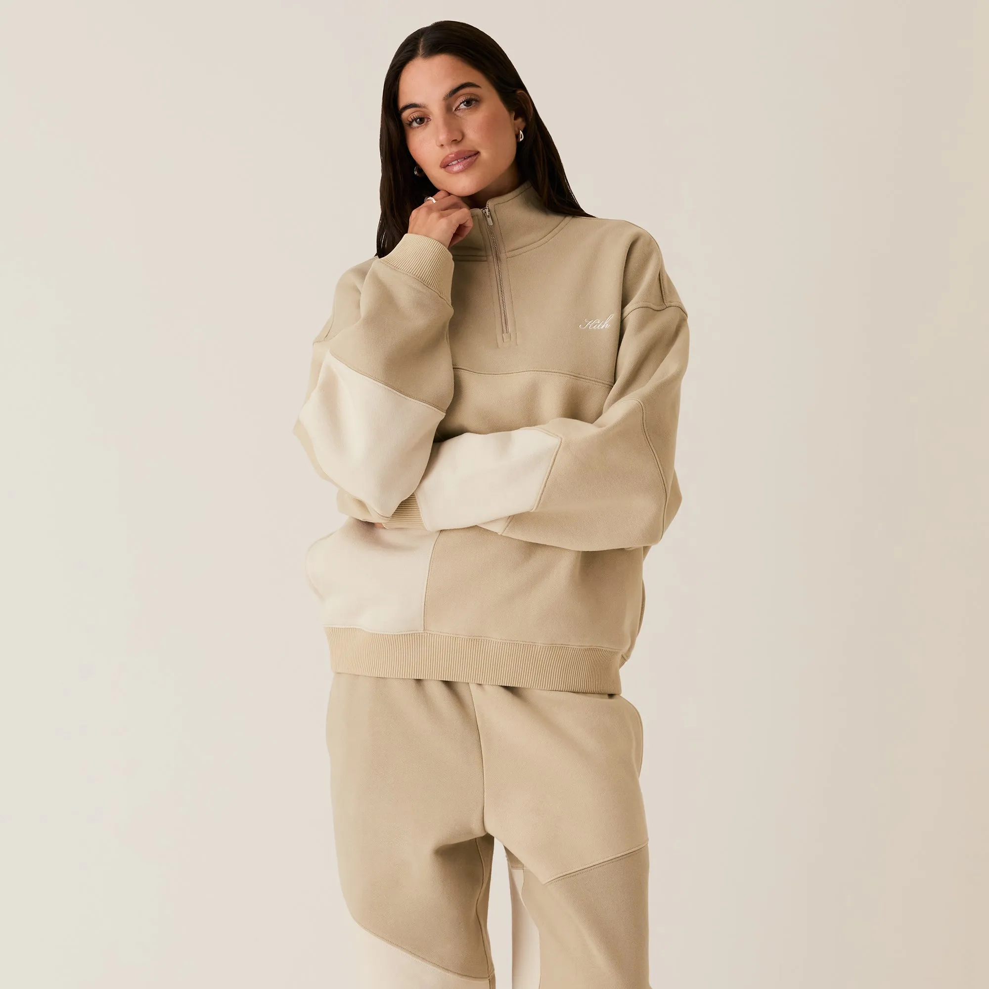 Kith Women Hunter III Patchwork Quarter Zip - Venture sold by Kith product image thumbnail 2