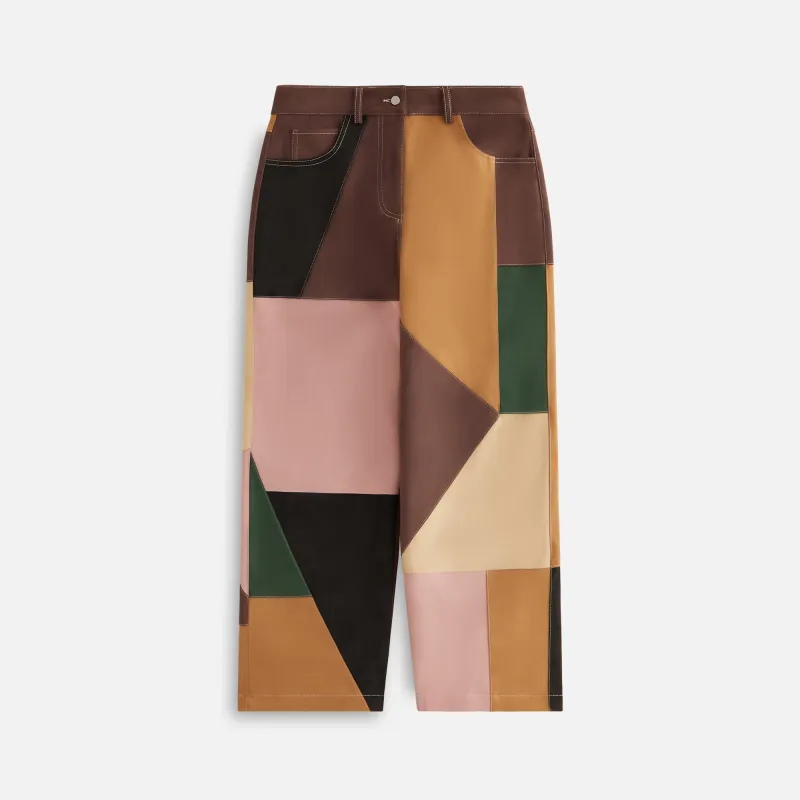 Kith Women Miren Patchwork Five Pocket Pant - Derby sold by Kith