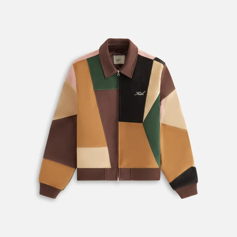 Kith Women Brisa Patchwork Bomber Jacket - Derby sold by Kith