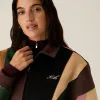 Kith Women Brisa Patchwork Bomber Jacket - Derby sold by Kith