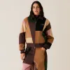 Kith Women Brisa Patchwork Bomber Jacket - Derby sold by Kith