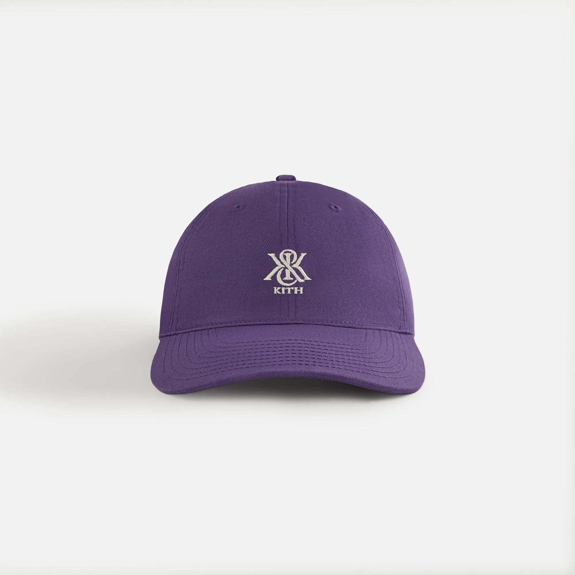 Kith Women Crest Embroidered Classic Cap - Nightshade sold by Kith
