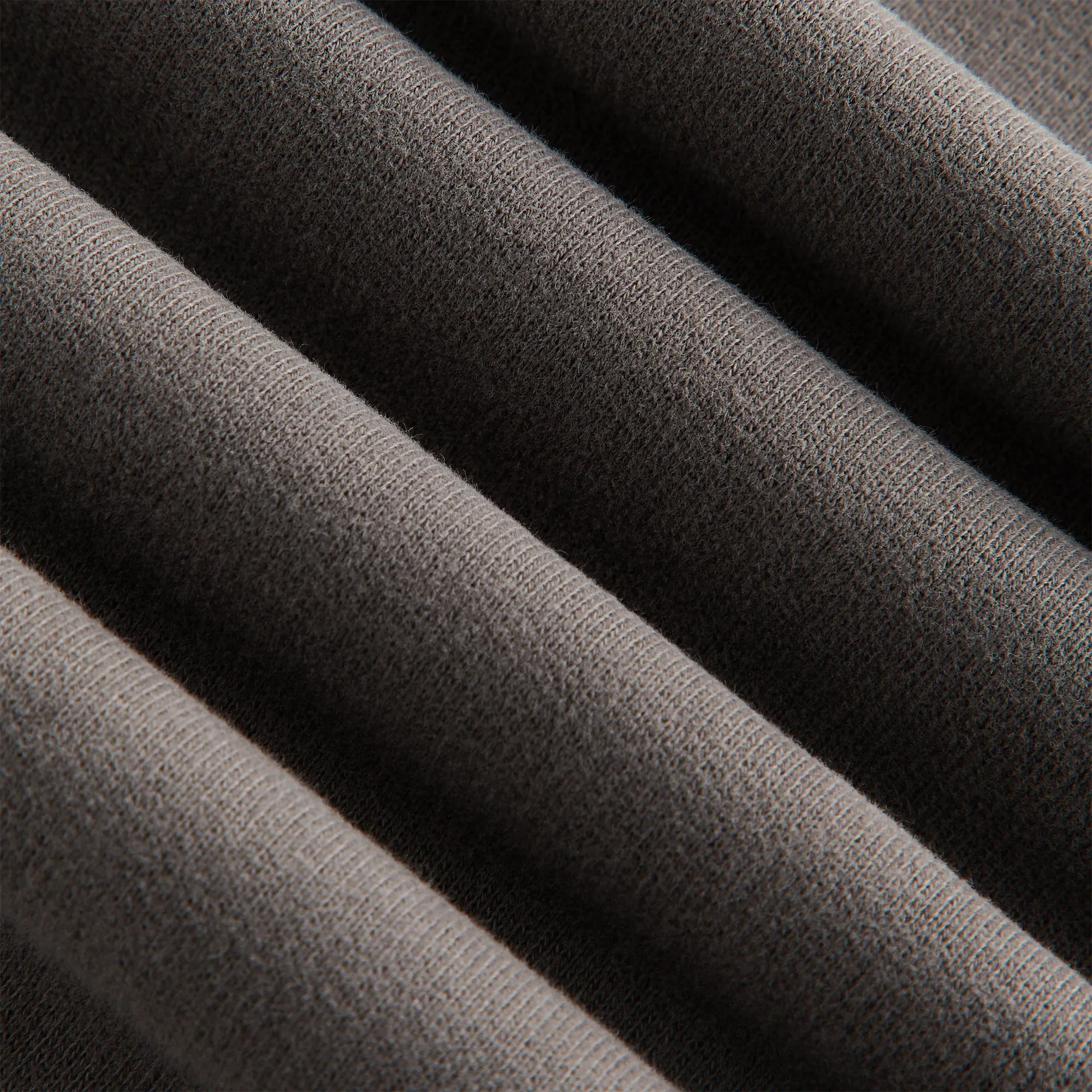 Kith Women Ashwin Sueded New York Crewneck - Hematite sold by Kith product image thumbnail 5