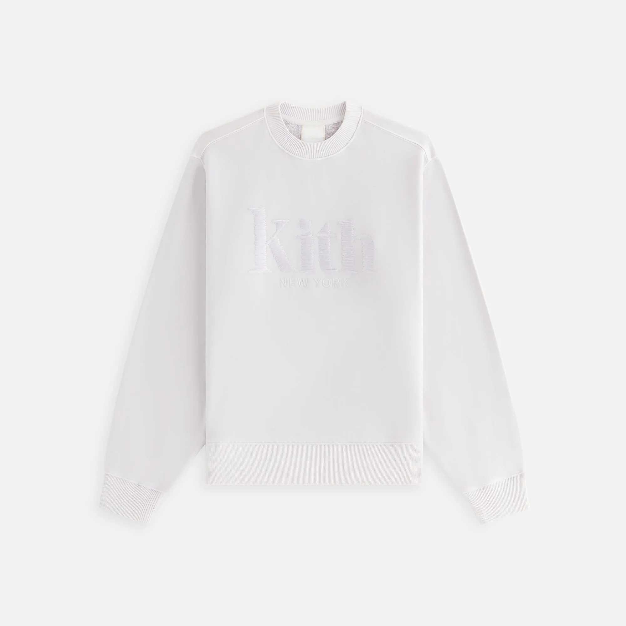 Kith Women Ashwin Sueded New York Crewneck - Echo sold by Kith