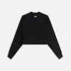 Kith Women Bryden Waffle Long Sleeve - Black sold by Kith