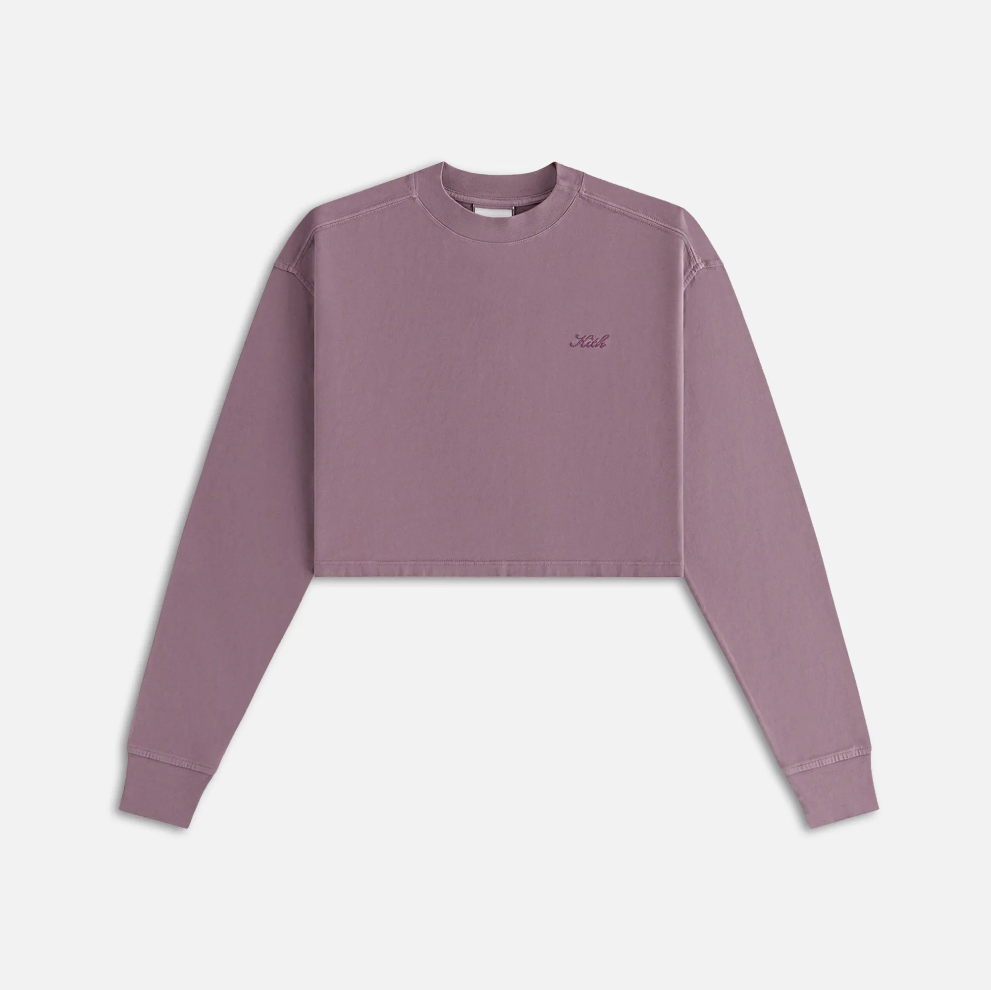 Kith Women Jasper Sueded Long Sleeve - Ash Violet sold by Kith