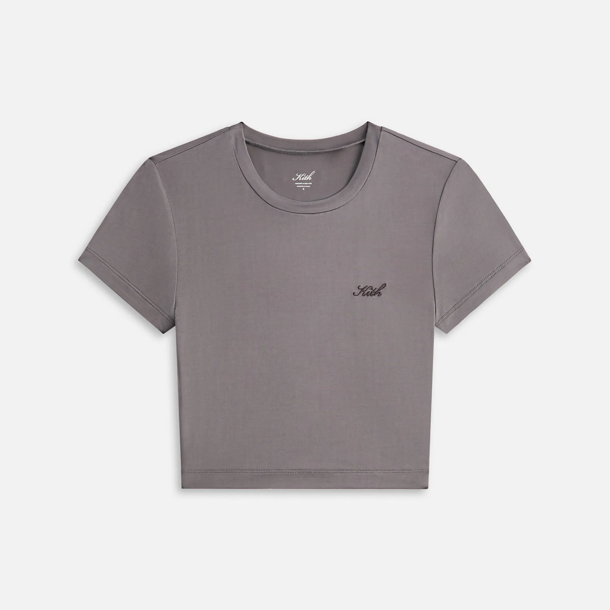 Kith Women Mulberry III Cupro Tee - Hematite sold by Kith