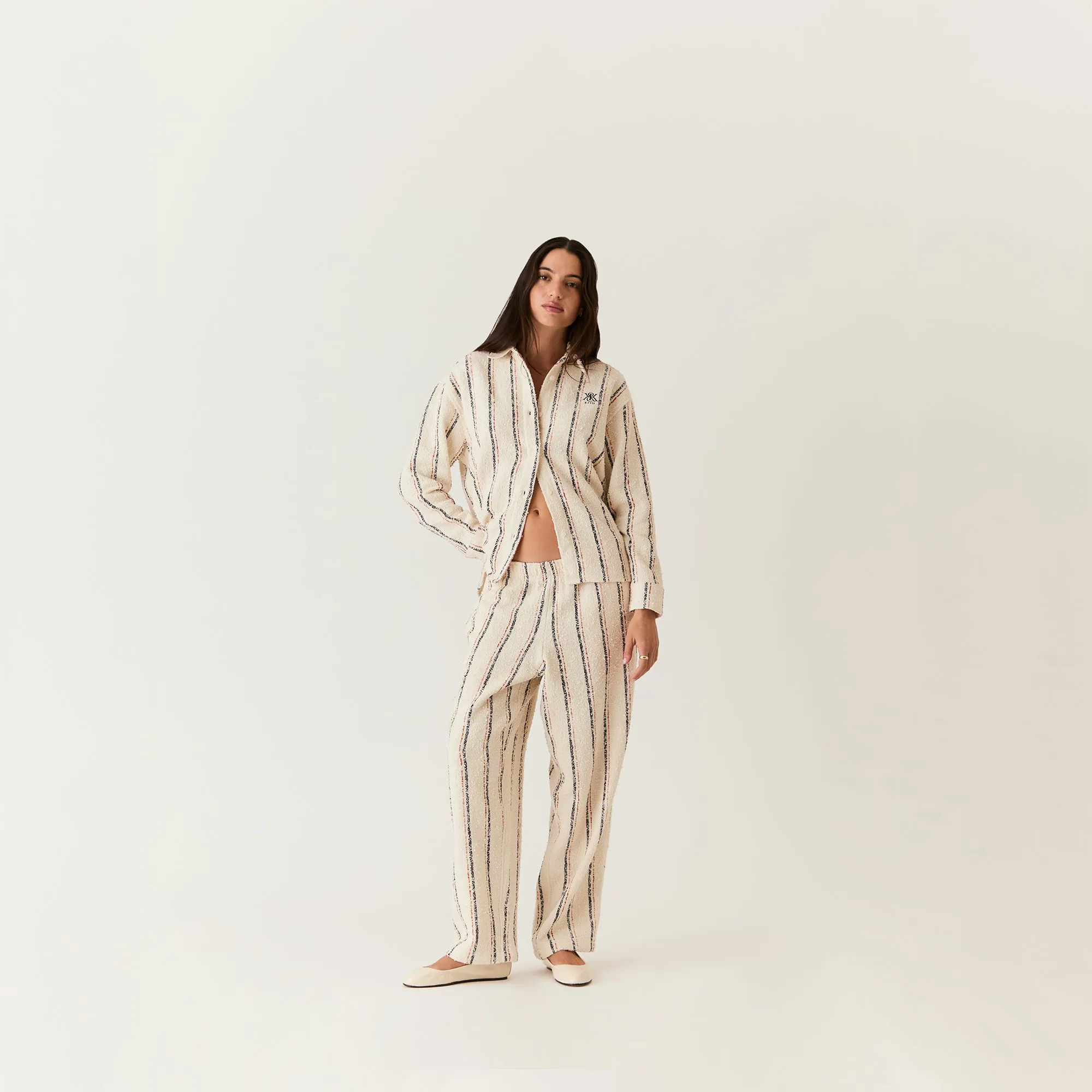 Kith Women Ava Boucle Track Pant - Whisper sold by Kith product image thumbnail 2