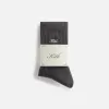 Kith Women Script Classic Crew Socks 3-Pack - Multi sold by Kith