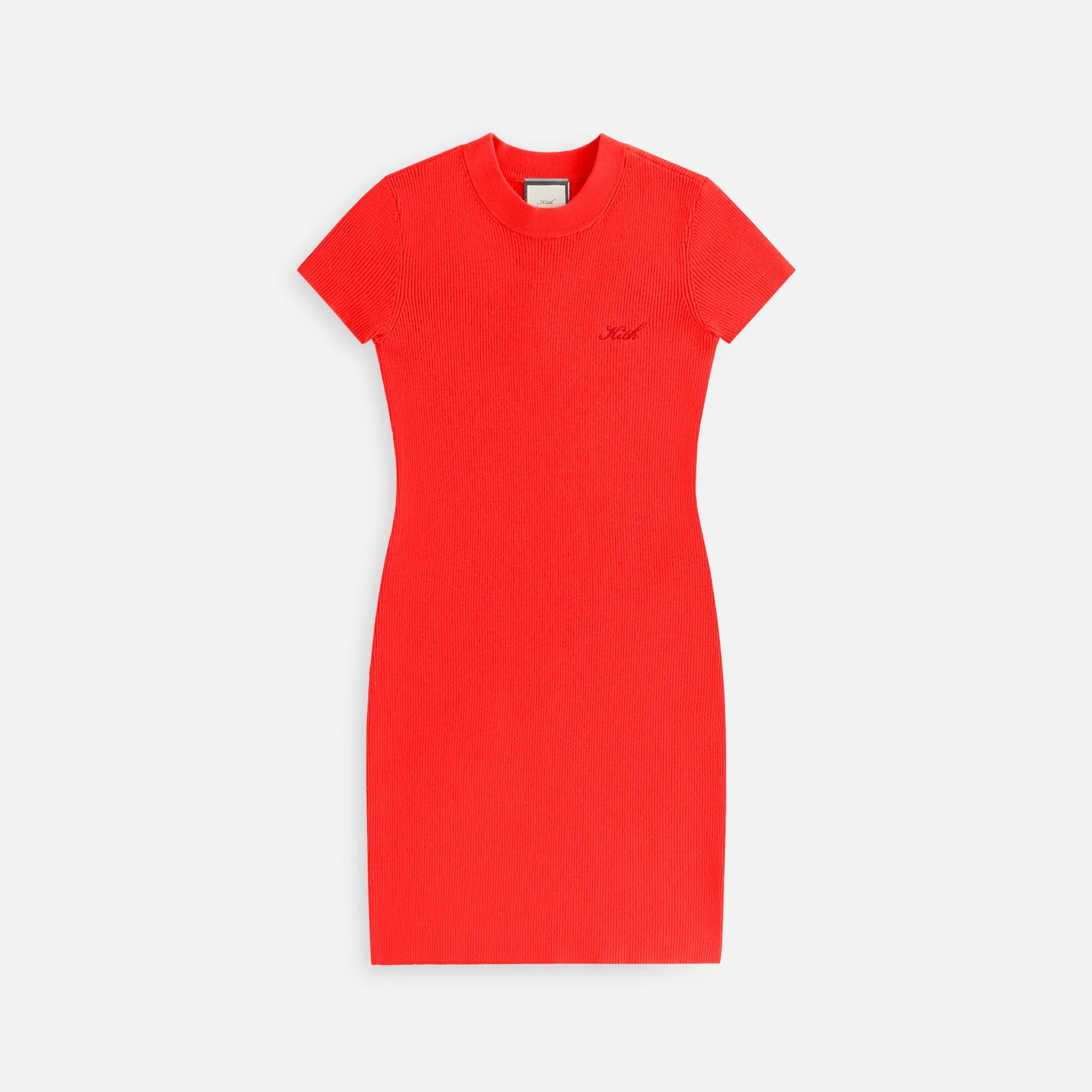 Kith Women Mulberry Rib Dress - Cinnabar sold by Kith