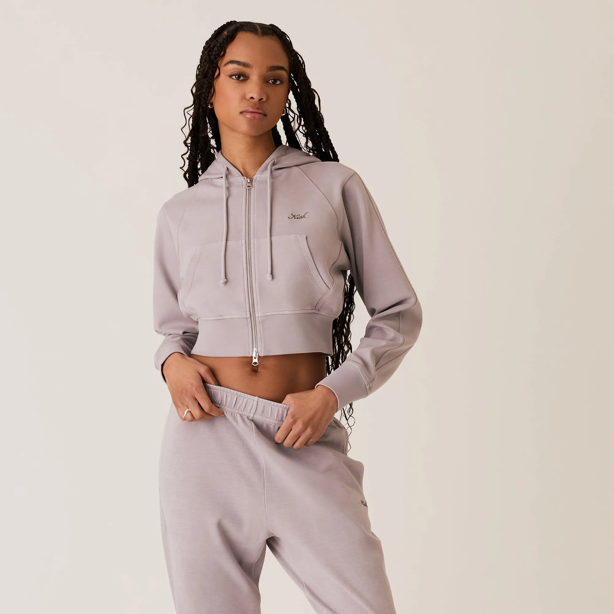 Kith Women Davin Cropped Hoodie - Resonant sold by Kith product image thumbnail 2