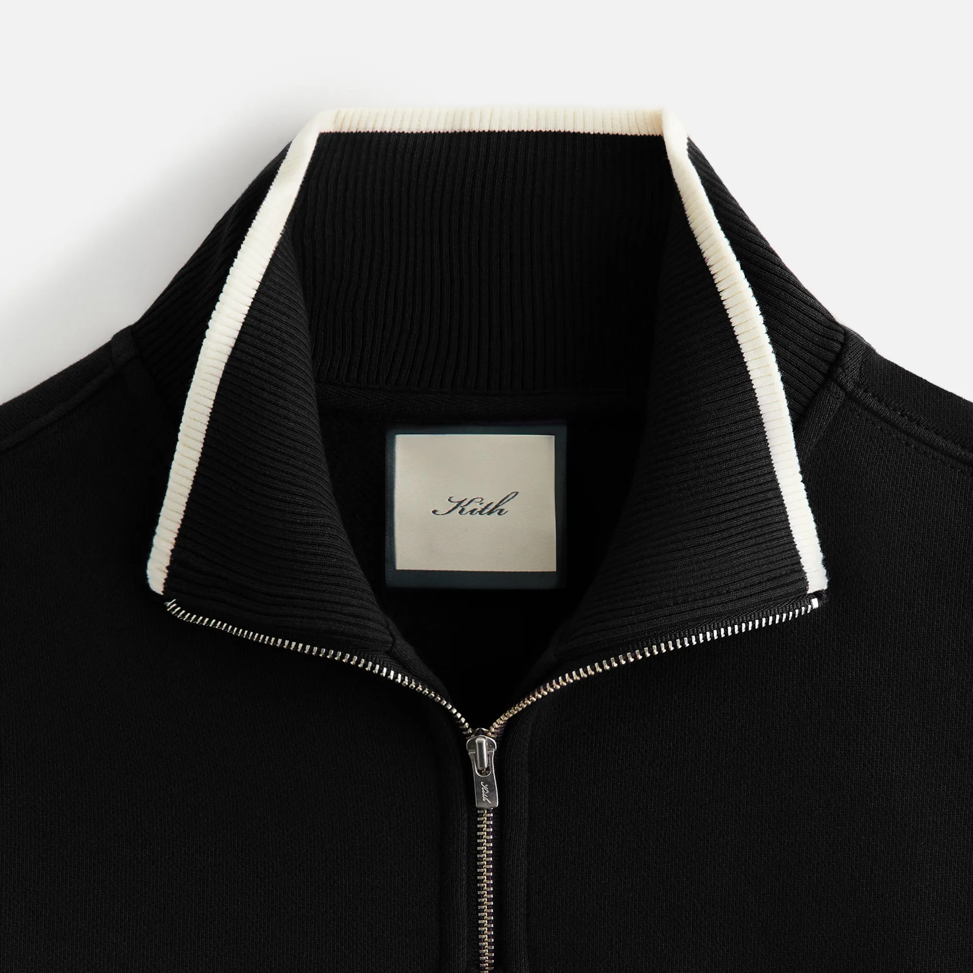 Kith Women Hunter II Script Quarter Zip - Black sold by Kith product image thumbnail 5