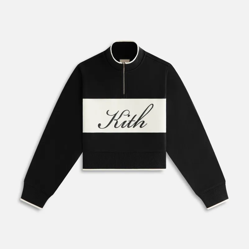 Kith Women Wyler Mohair Full Zip Sweater - Nocturnal | Parallel