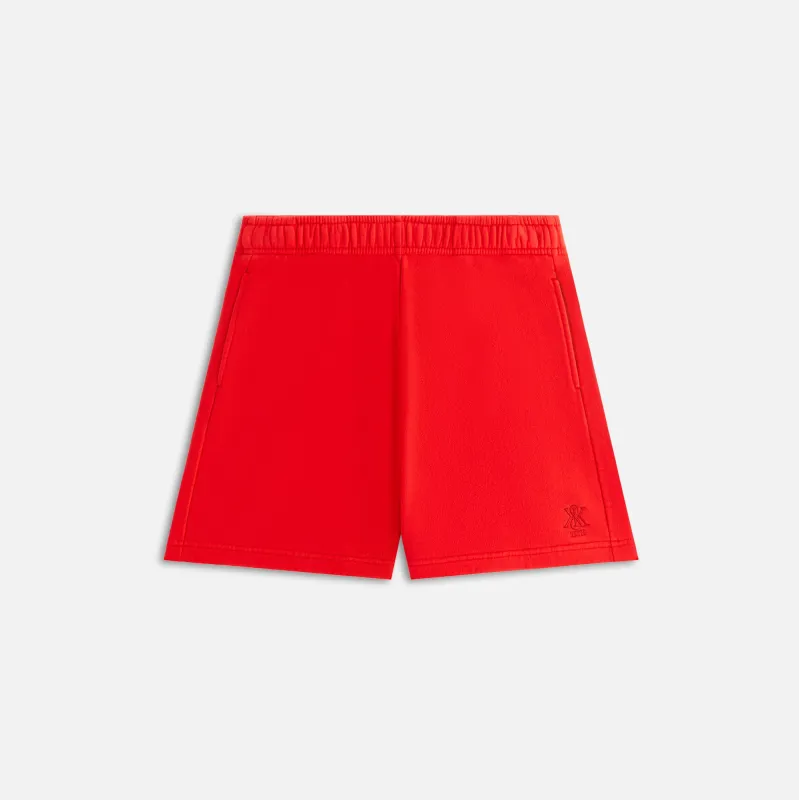 Kith Women Rayne Sueded Sweatshort - Cinnabar sold by Kith