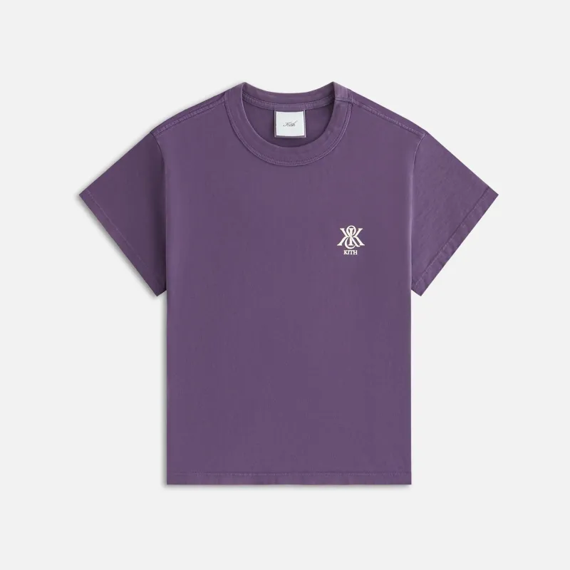 Kith Women Mulberry Vintage Tee - Nightshade sold by Kith