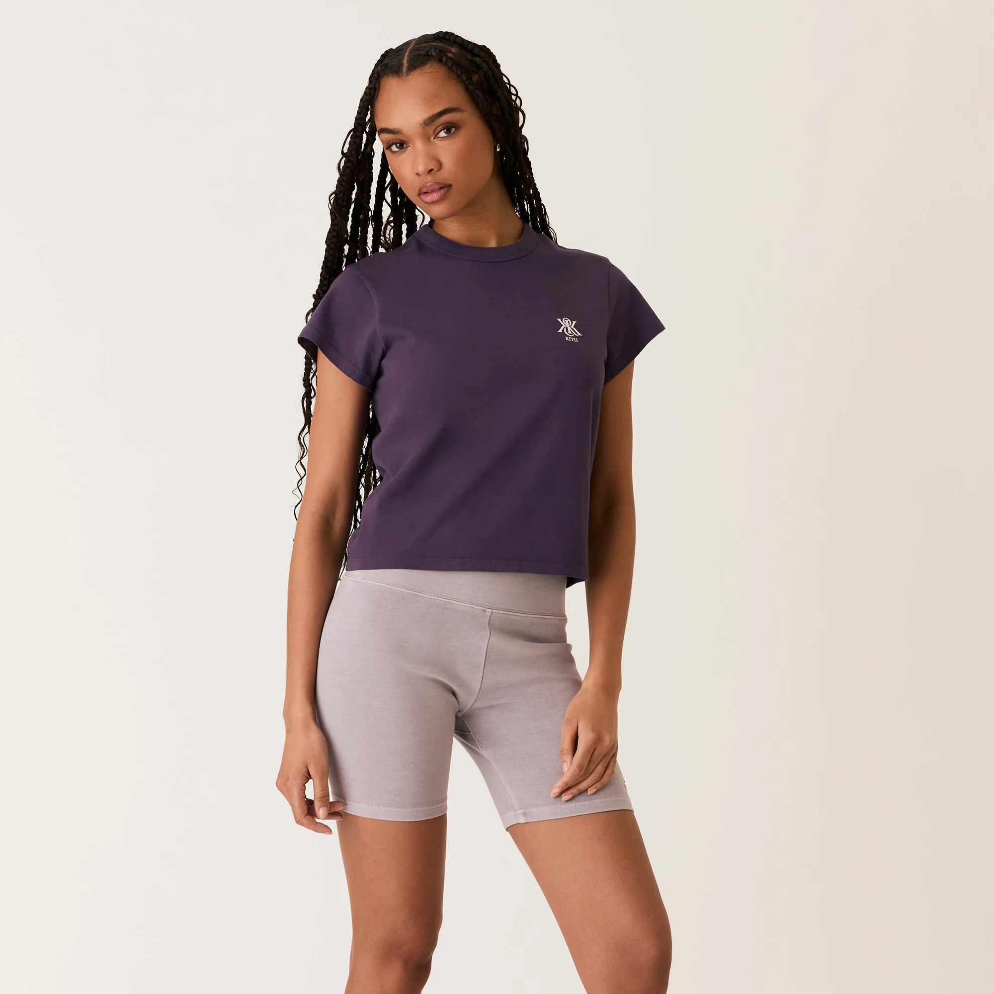Kith Women Mulberry Vintage Tee - Nightshade sold by Kith product image thumbnail 3