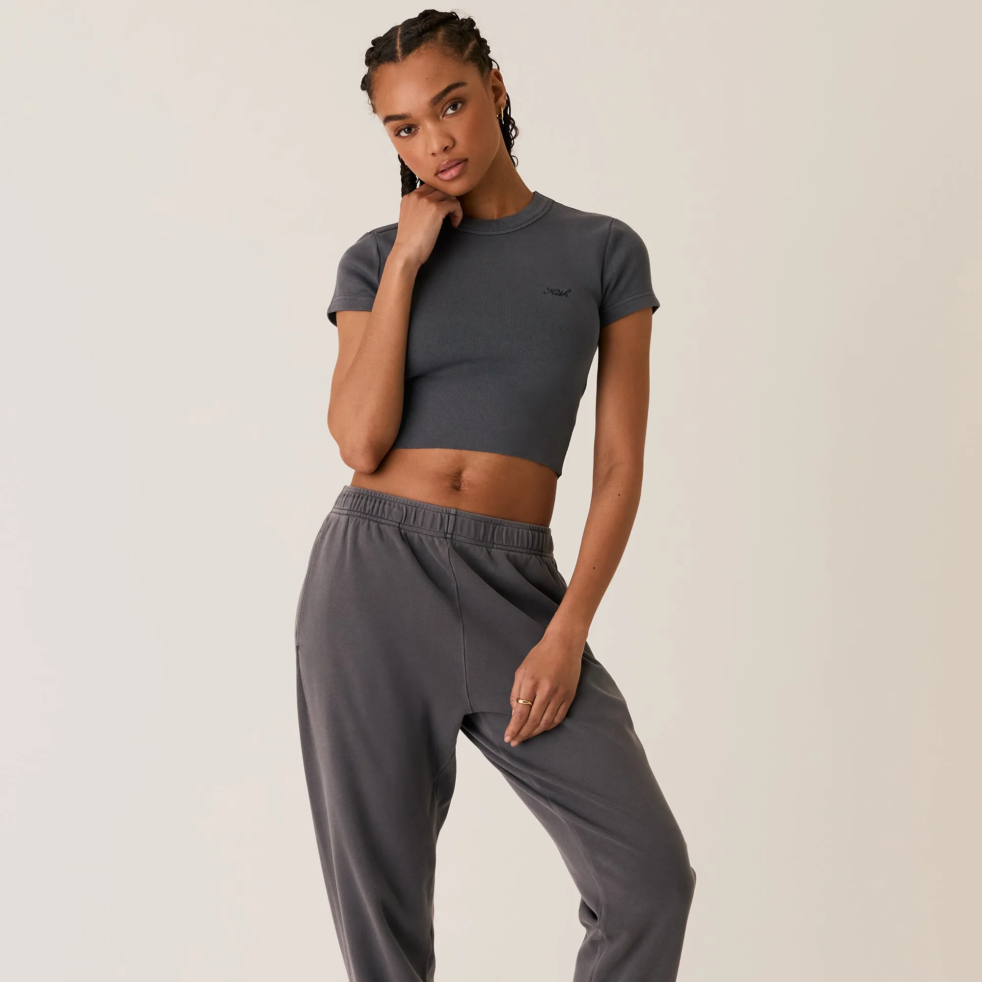 Kith Women Mulberry II Tee - Hematite sold by Kith product image thumbnail 2