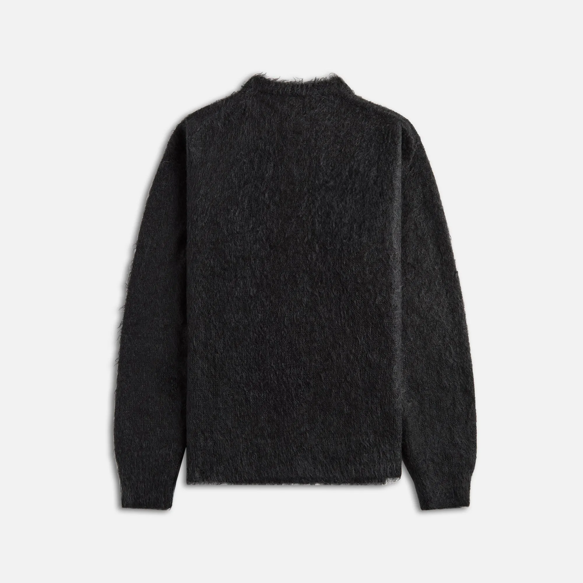 Auralee Brushed Super Kid Mohair Knit Cardigan - Ink Black sold by Kith product image thumbnail 2