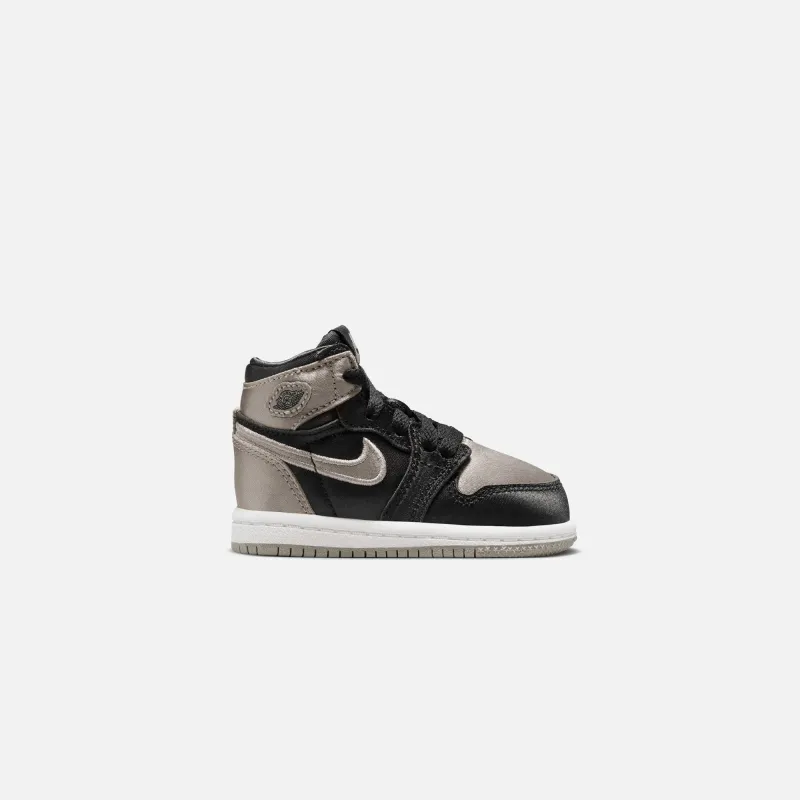 Jordan TD Air Jordan 1 Retro High OG - Black / Medium Grey / White sold by Kith