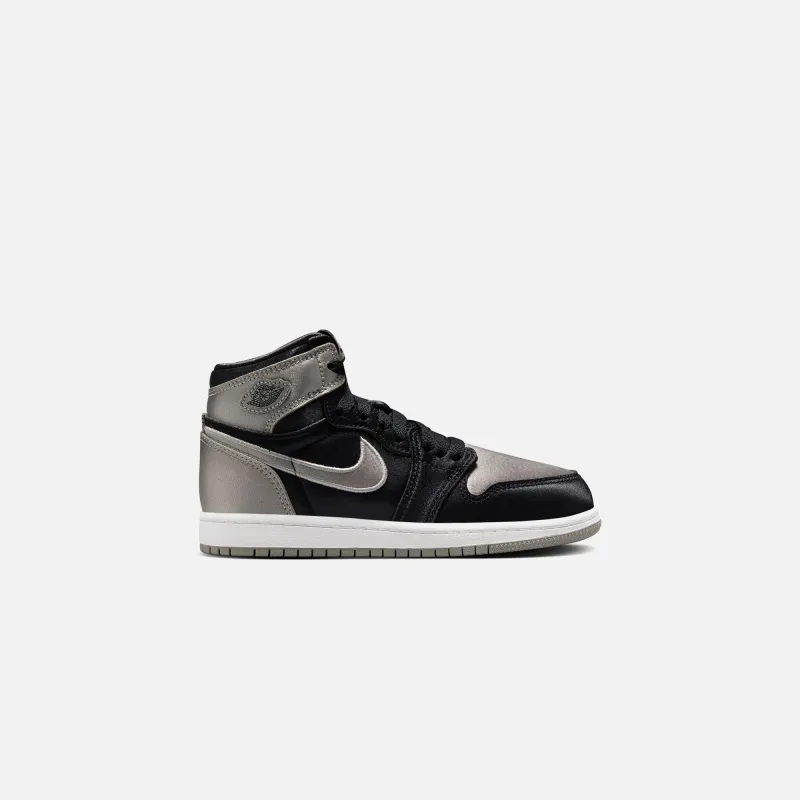 Jordan PS Air Jordan 1 Retro High OG - Black / Medium Grey / White sold by Kith