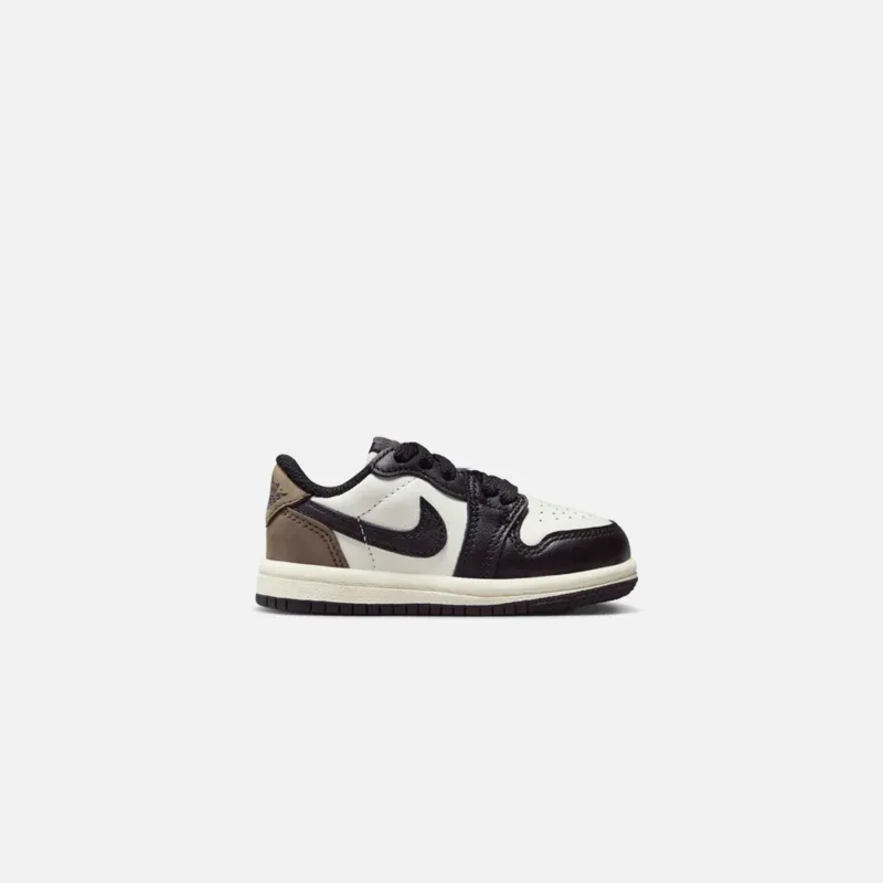 Jordan TD Air Jordan 1 Low OG - White / Black / Palomino sold by Kith