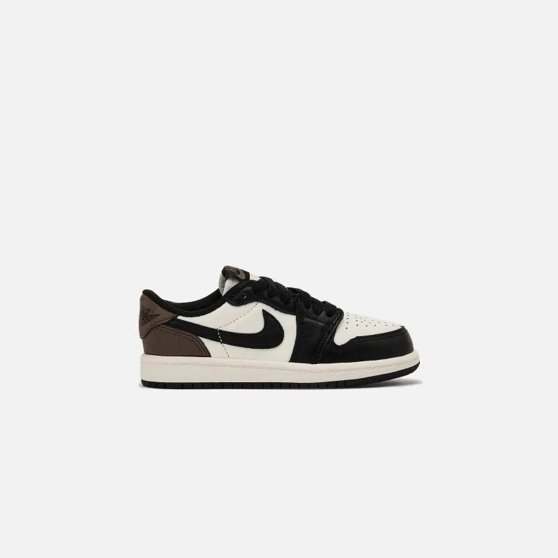 Jordan PS Air Jordan 1 Low OG - White / Black / Palomino sold by Kith