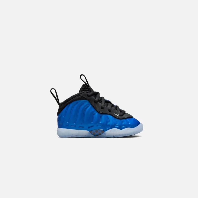 Nike TD Air Foamposite One - Blue / White / Black / Clear made by Nike