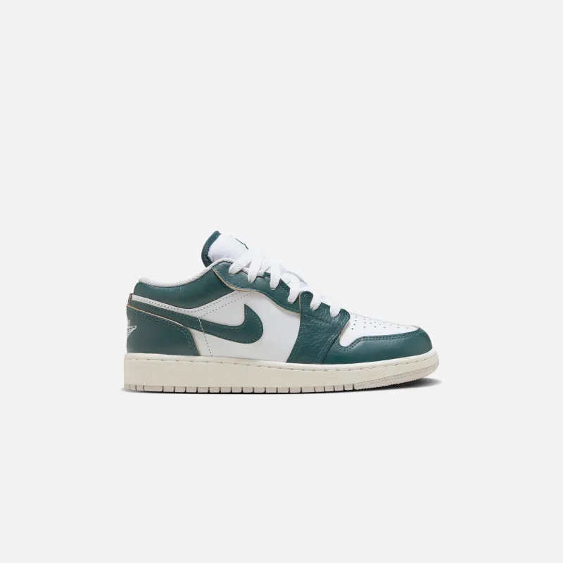 Jordan GS Air Jordan 1 Low SE - Oxidized Green sold by Kith