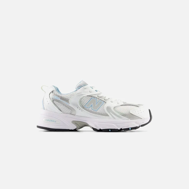 New Balance GS 530 - White / Chrome Blue sold by Kith