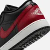 Jordan GS Air Jordan 1 Low - Black / Varsity Red / Summit White sold by Kith