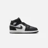 Jordan PS Air Jordan 1 Mid - Black / Off Noir / Summit White sold by Kith