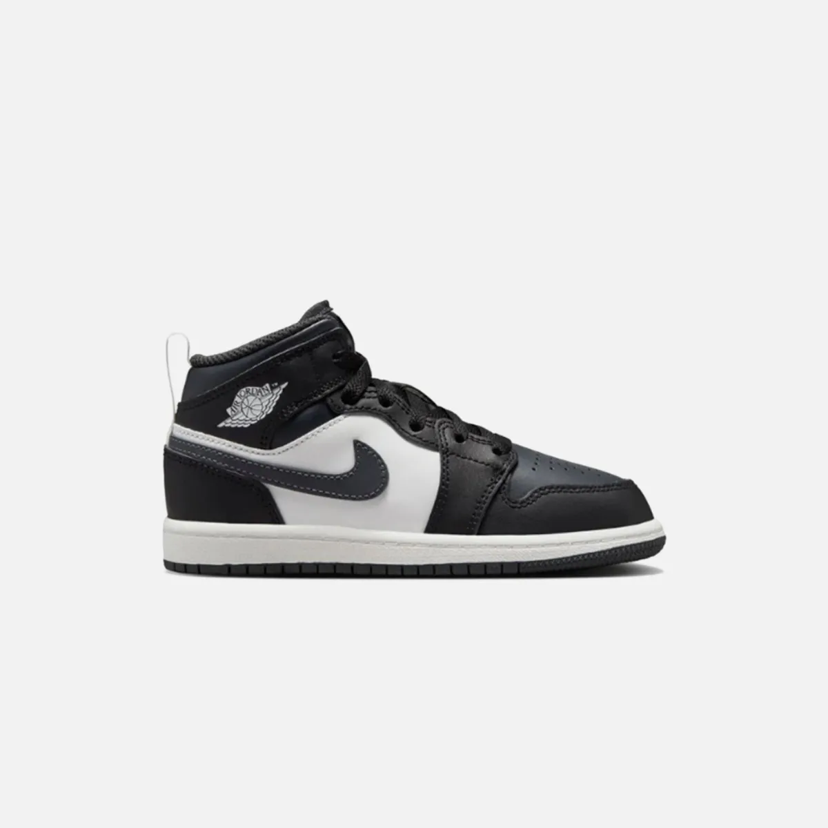 Jordan PS Air Jordan 1 Mid - Black / Off Noir / Summit White sold by Kith