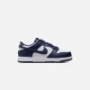 Nike PS Dunk Low - White / Midnight Navy / White sold by Kith