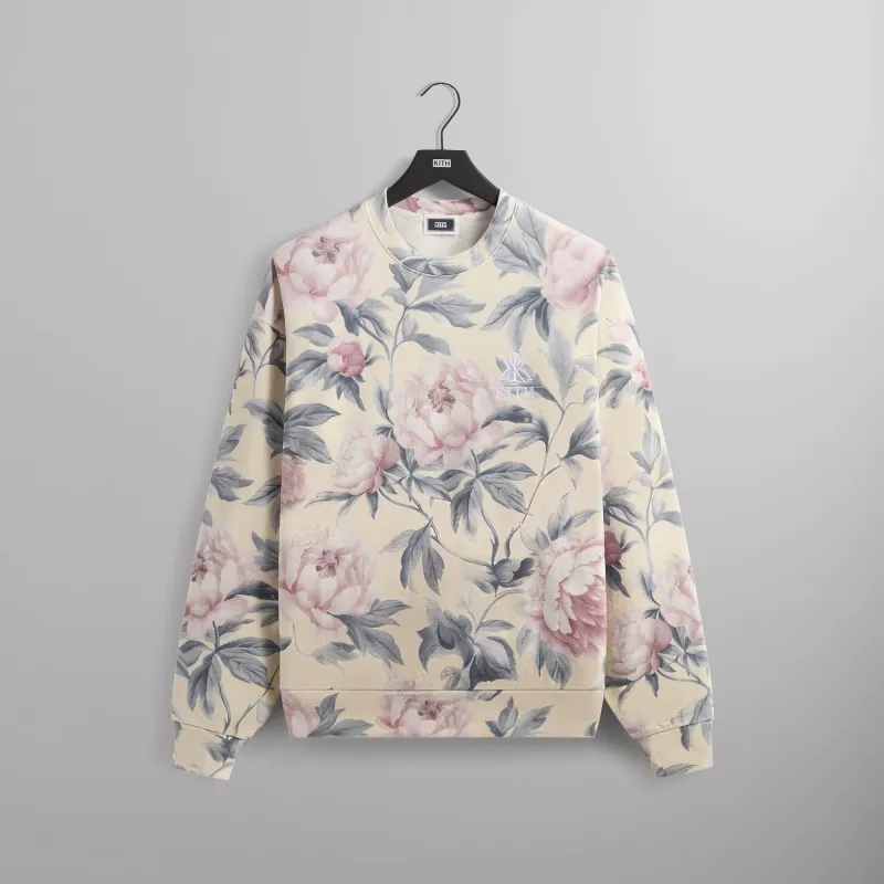 Kith Peony Nelson Crewneck - Sandrift sold by Kith