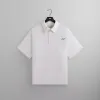 Kith Seersucker Harway Polo - White sold by Kith