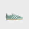adidas Samba OG - Hazy Green / Sky Tint / Off White sold by Kith