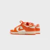 Nike Dunk Low Retro - Pale Ivory / Safety Orange sold by Kith