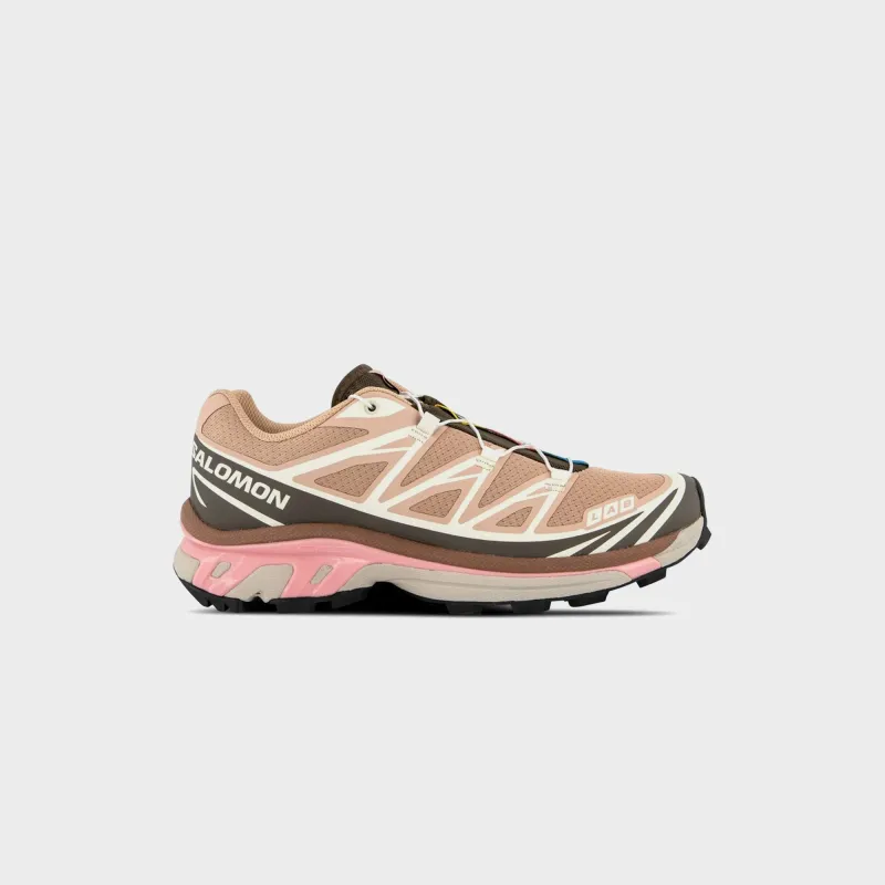 Salomon XT-6 - Mahogany Rose / Earth Brown / Flamingo Pink sold by Kith