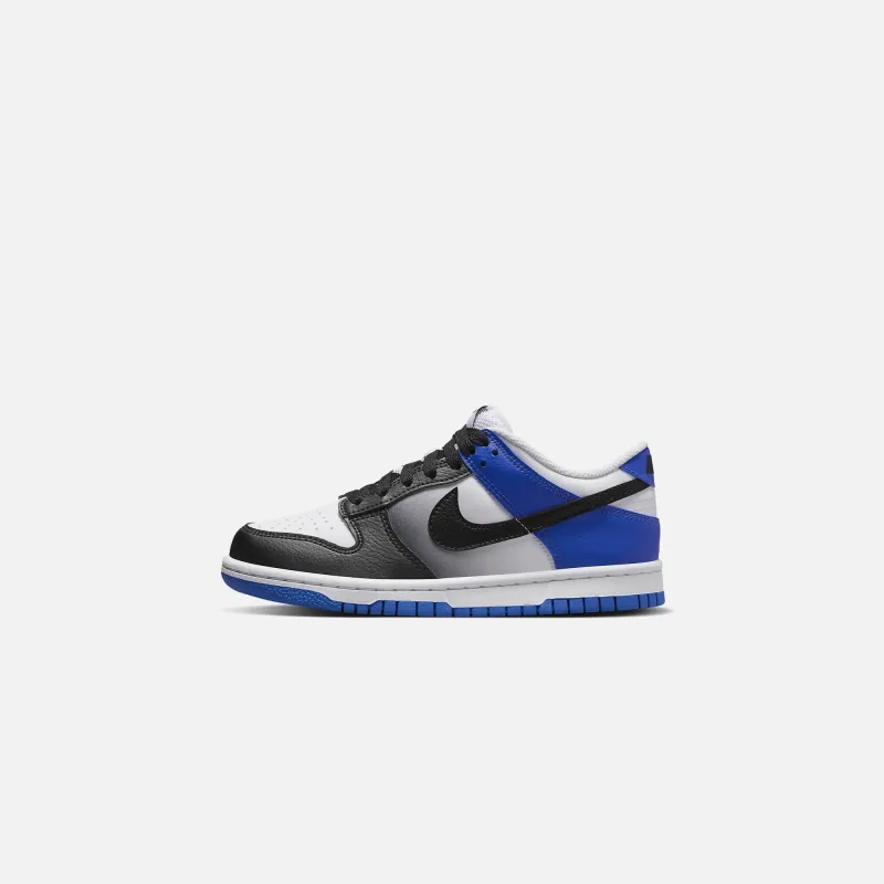 Nike GS Dunk Low - Game Royal / Black / White sold by Kith