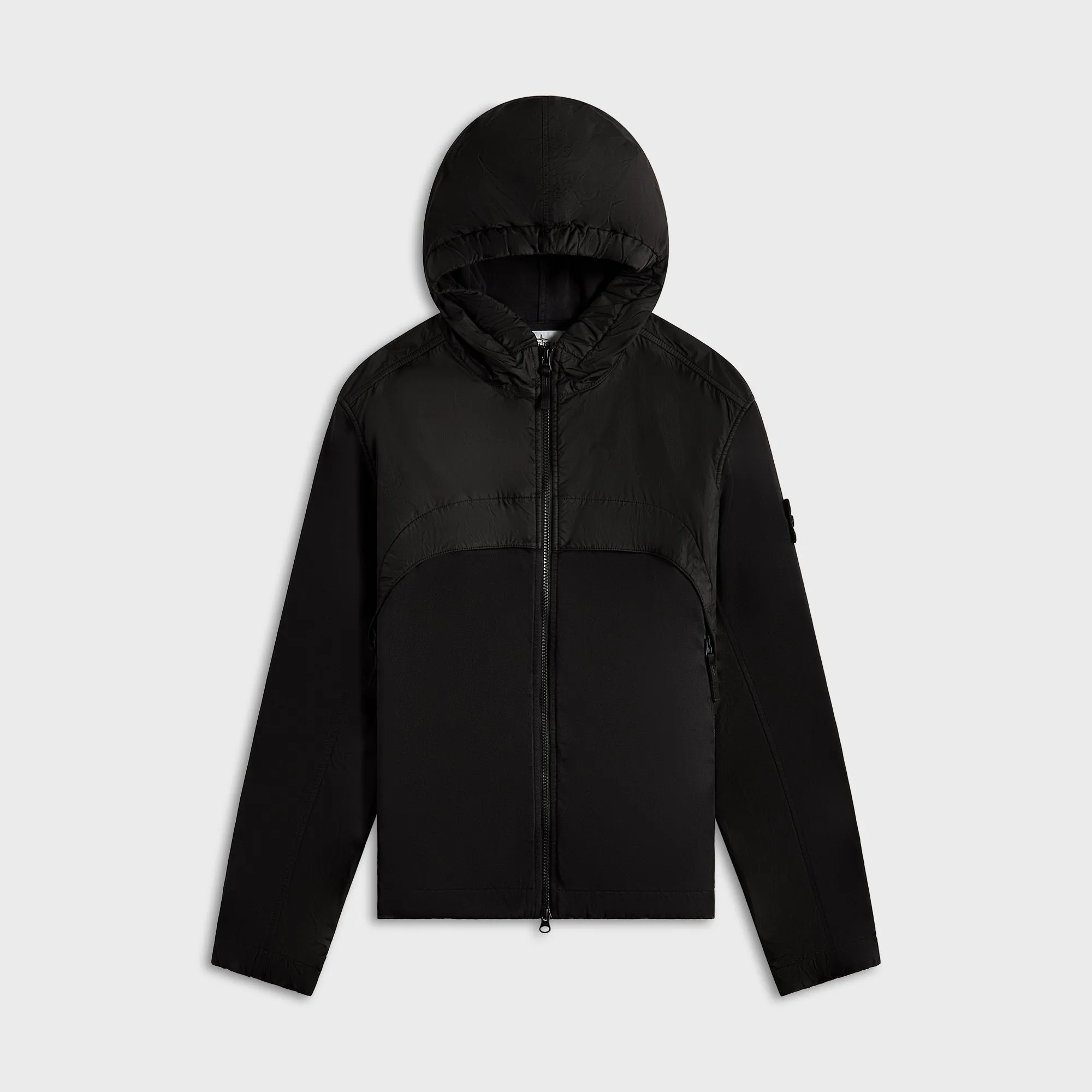 Stone Island Garment Dyed Crinkle Reps Nylon Jacket - Black sold by Kith