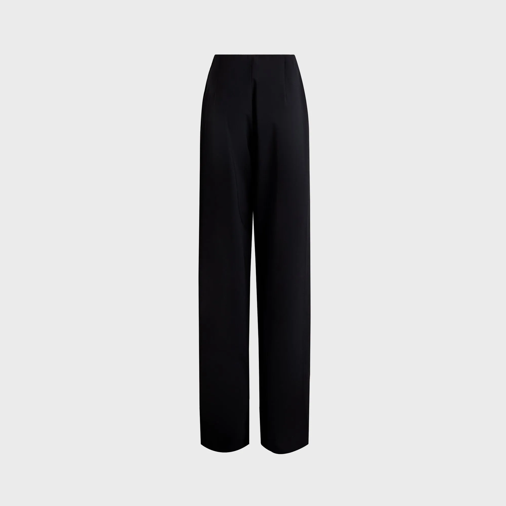 Nensi Dojaka Tailored High-Waisted Trousers With Front Slit - Black sold by Kith product image thumbnail 2