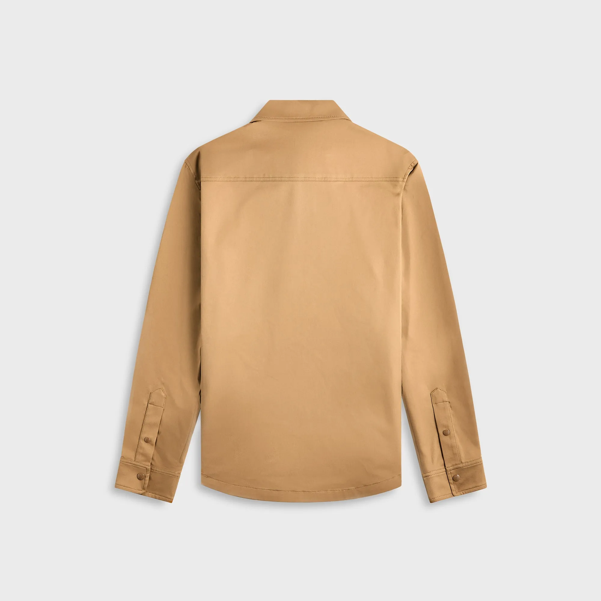 Moncler Beige Gabardine Zip-Up Shirt Jacket - Beige sold by Kith product image thumbnail 2