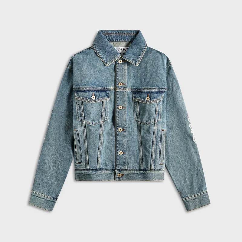 Loewe Anagram Jacket - Blue sold by Kith