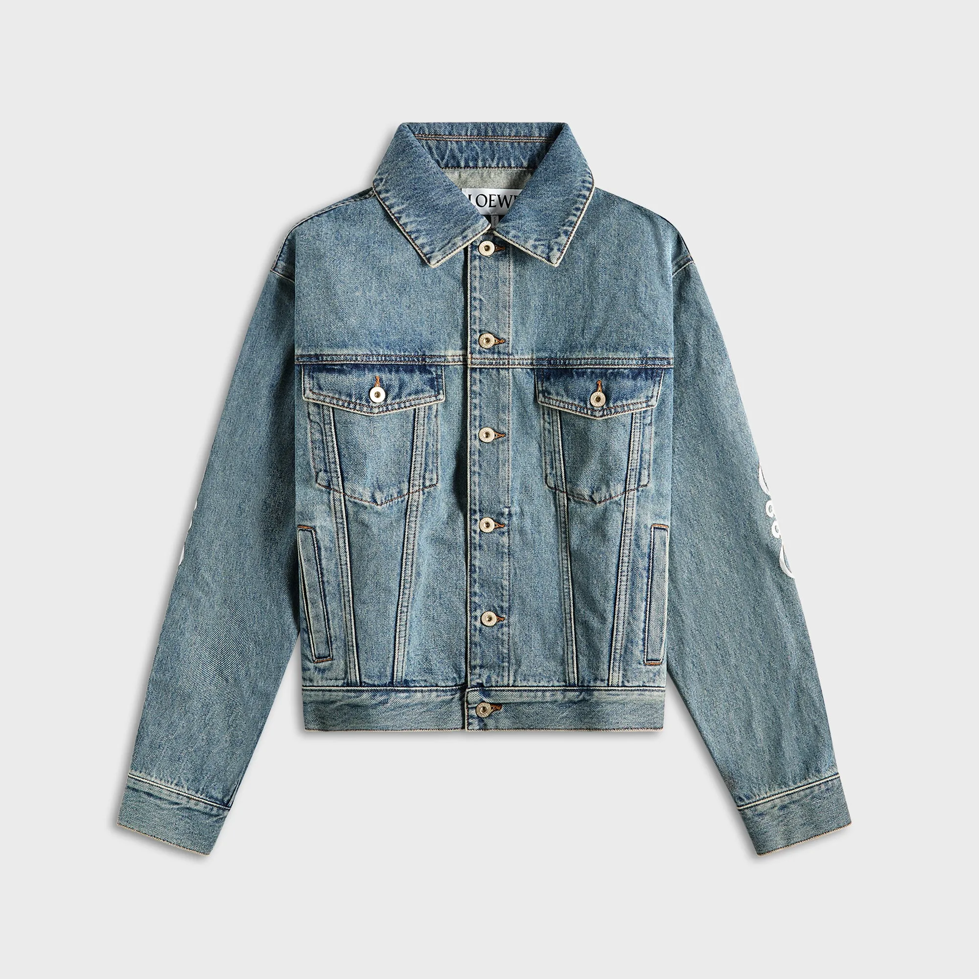 Loewe Anagram Jacket - Blue sold by Kith