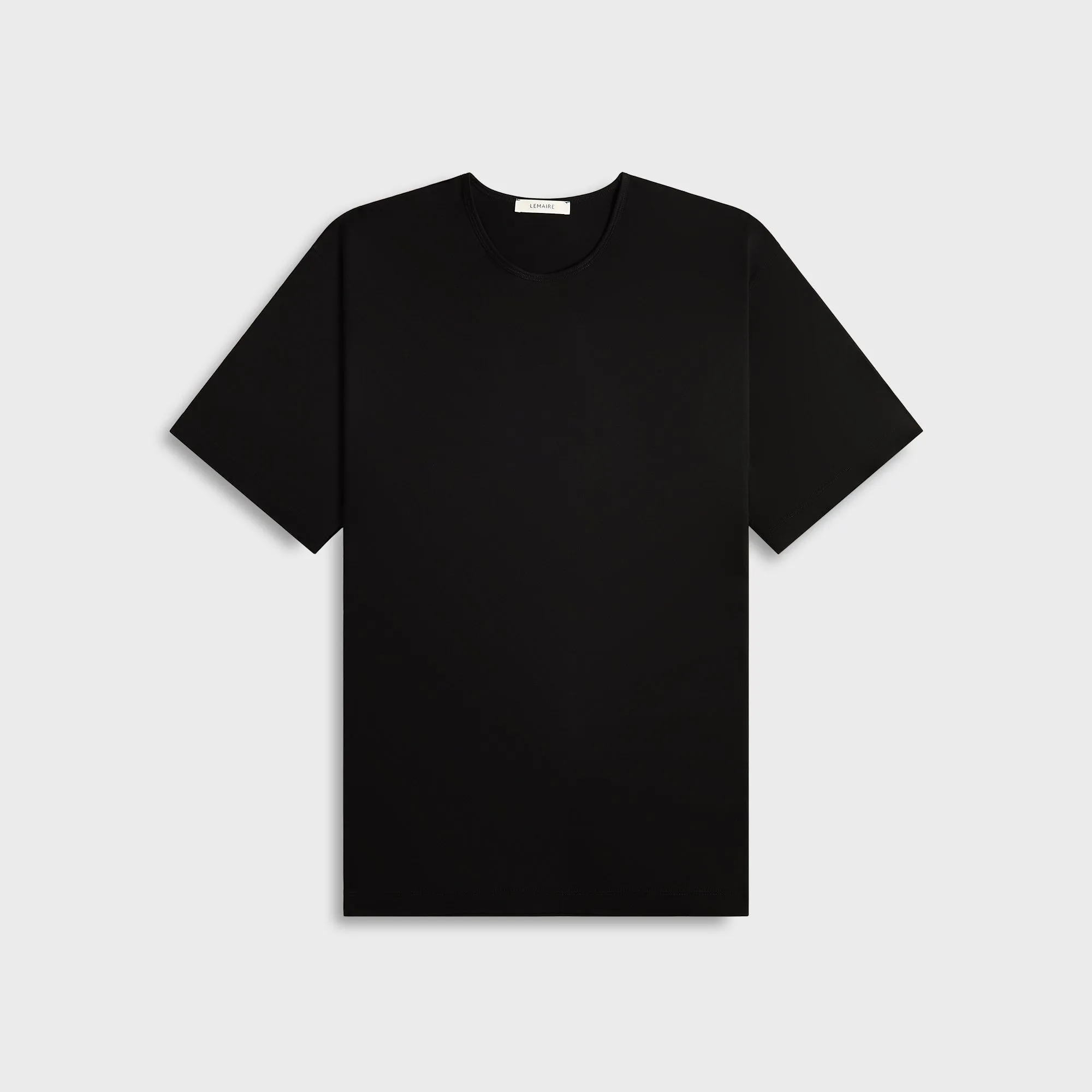 Lemaire Relaxed Tee - Black sold by Kith